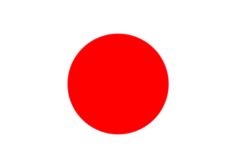 japanese flag image. I Love Japan